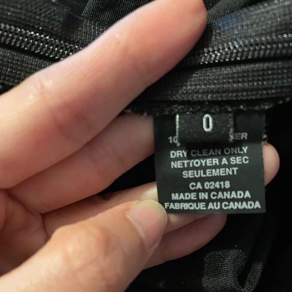 RK STRIPED SATINY SKIRT - Picture 4 of 4